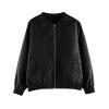 Coat Kids With Pockets Boys Warm Windproof Jacket Outerwear Autumn Girls Baby Toddler Girls (Black, 4-5 Years) view 2