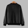 Coat Kids With Pockets Boys Warm Windproof Jacket Outerwear Autumn Girls Baby Toddler Girls (Black, 4-5 Years) view 3