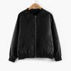 Coat Kids With Pockets Boys Warm Windproof Jacket Outerwear Autumn Girls Baby Toddler Girls (Black, 4-5 Years) view 4