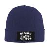 Blame It All On My Roots Beanie Hat Slouchy Skull Cap Winter Warm Knitted Hats for Men Women Navy Blue