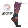 JTKBNVM Aesthetic Tractor Socks for Women Men Cotton Sock Breathable Boot Socks Warm Calf Socks for Hiking Work Crew Socks Thin Casual Long Socks 5 Pairs view 3