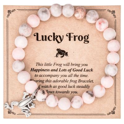 Frog Gifts Bracelet For Frog Lovers Women Birthday Merch Froggy Charm Jewelry Gift Frog Bracelet