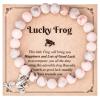 Frog Gifts Bracelet For Frog Lovers Women Birthday Merch Froggy Charm Jewelry Gift Frog Bracelet view 1