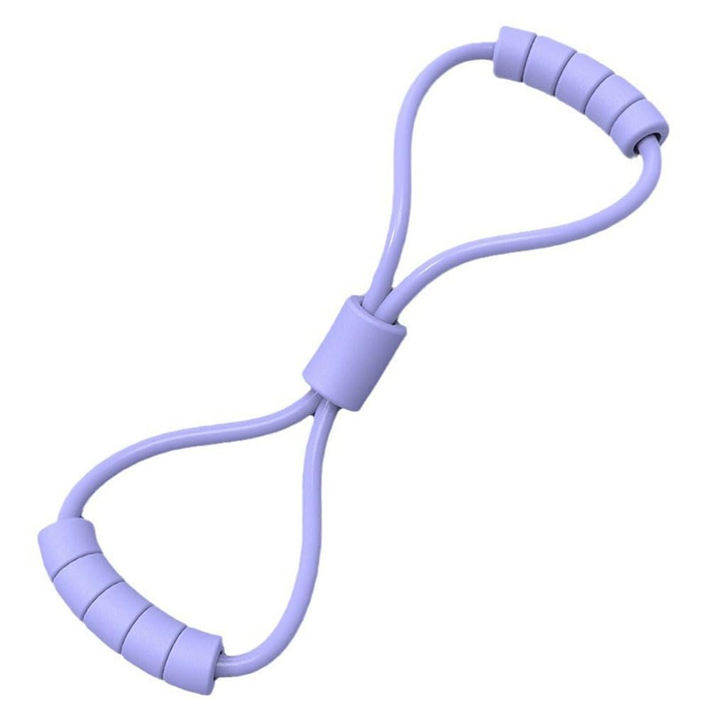 8 Word Resistor Open Shoulder Back Expanding Chest Fitness Elastic Band Yoga Equipment Female Stretching Exercise Eight Rope
