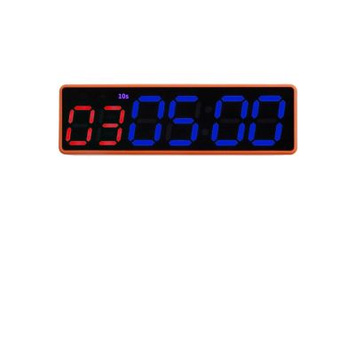 LSLSL Digital Workout Timer Gym Timer Interval Timer Workout Fitness Clock Countdown/UP/Stopwatch Magnetic & USB Rechargable 4 Types for Sport Tools for Fitness Home Garage(D)