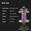 rningo MTB Bike Hubs Disc Brake 32/36 Holes,Quick Release Front M9*100mm Rear M10*135mmHigh-Strength Hubset for HG System Standard 8-11 Speed Cassette (Purple, 36H) view 3