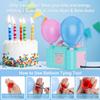 Motorenbau Electric Balloon Pump, Portable Electric Balloon Blower Machine Balloon Air Pump, Dual Nozzle 110V 600W Balloon Inflator for Party Decoration Christmas Birthday-Blue view 4