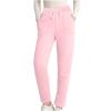 TIGENA Sherpa Lined Leggings Women's Warm Winter Jogger Sweatpants with Pockets view 2