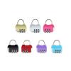 Colorful Combination Padlock Mini Lock for Suitcase Travel Bag Handbag Backpack Luggage Jewelry Box Gift Rarelock ZS33 1Pcs(Red) view 1