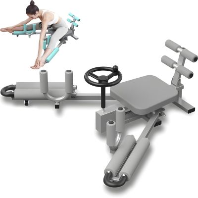 Split Machine for Flexibility Kids Adults, 210 Adjustment Pro Leg Stretcher Machine, Heavy Duty Steel Frame Leg Stretching Training Equipment for Home Yoga, Ballet, Dance, Martial Arts, Gym,Gray