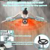 Split Machine for Flexibility Kids Adults, 210 Adjustment Pro Leg Stretcher Machine, Heavy Duty Steel Frame Leg Stretching Training Equipment for Home Yoga, Ballet, Dance, Martial Arts, Gym,Gray view 3