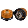 Razcus Outdoor Camping Hiking Stove Adaptor Conversion Stove Converter Long Gas Tank Adapter Gas Tank Stove Adapter - (Color: Yellow) view 1