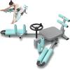 Split Machine for Flexibility Kids Adults, 210 Adjustment Pro Leg Stretcher Machine, Heavy Duty Steel Frame Leg Stretching Training Equipment for Home Yoga, Ballet, Dance, Martial Arts, Gym,Cyan view 1