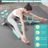 Split Machine for Flexibility Kids Adults, 210 Adjustment Pro Leg Stretcher Machine, Heavy Duty Steel Frame Leg Stretching Training Equipment for Home Yoga, Ballet, Dance, Martial Arts, Gym,Cyan view 4