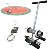 LZDOYY Court Line Tape Machine - Hand Pushed Floor Tape Applicator, Basketball Court Stencil Kit for Concrete, Driveway, Asphalt, Width Adjustable Playing Field Line Striping Machines view 1