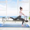 LIAPDG Foldable Pilates Performer Machine, Adjustable Pilates Reformer Set Pilates Board Multifunctional Yoga Fitness Equipment in Homes, Offices, Yoga Studios with 120 Kg/264.55 Lbs Capacity (Grey) view 2