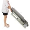LIAPDG Foldable Pilates Performer Machine, Adjustable Pilates Reformer Set Pilates Board Multifunctional Yoga Fitness Equipment in Homes, Offices, Yoga Studios with 120 Kg/264.55 Lbs Capacity (Grey) view 4