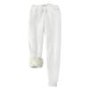 TIGENA Sherpa Lined Pants Women Women's Sherpa Lined Sweatpants with Pockets Winter Warm Jogger Sweatpants Fleece Lined Pants view 1