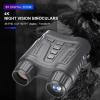 Night Vision Binoculars for Adults, NV2180 4K 3.2" Infared Digital Night Vision Binoculars for Scouting 8X Zoom Day and Goggles Telescope Day Night Dual Use for Hunting & Camping view 2