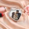 Gifterosity Personalized Photo Compact Mirror Keychain, Silver view 4