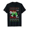 Rolling Up Some Xmas Spirit Funny Santa Smoker Sweater T-Shirt view 1