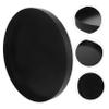 ASAKKURA 30m Stainless Steel Round Black Tray for Jewelry Storage Space-Saving Metal Trinket Dish Decor Organizer for Dresser and Countertops view 4