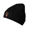 ZKLCRYTR Boxer Dog with Bandana Beanie Hat Acrylic Knit Warm Winter Hats for Women Men Skull Cap Black view 1