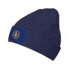 Flag of The United States Marshals Service Beanie Hat Acrylic Knit Warm Winter Hats for Women Men Skull Cap Navy Blue view 1