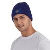 Flag of The United States Marshals Service Beanie Hat Acrylic Knit Warm Winter Hats for Women Men Skull Cap Navy Blue view 2