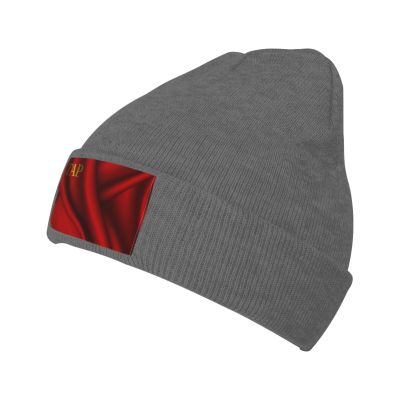 Silk Style Flag of The Tuvan People's Republic Beanie Hat Acrylic Knit Warm Winter Hats for Women Men Skull Cap Deep Heather