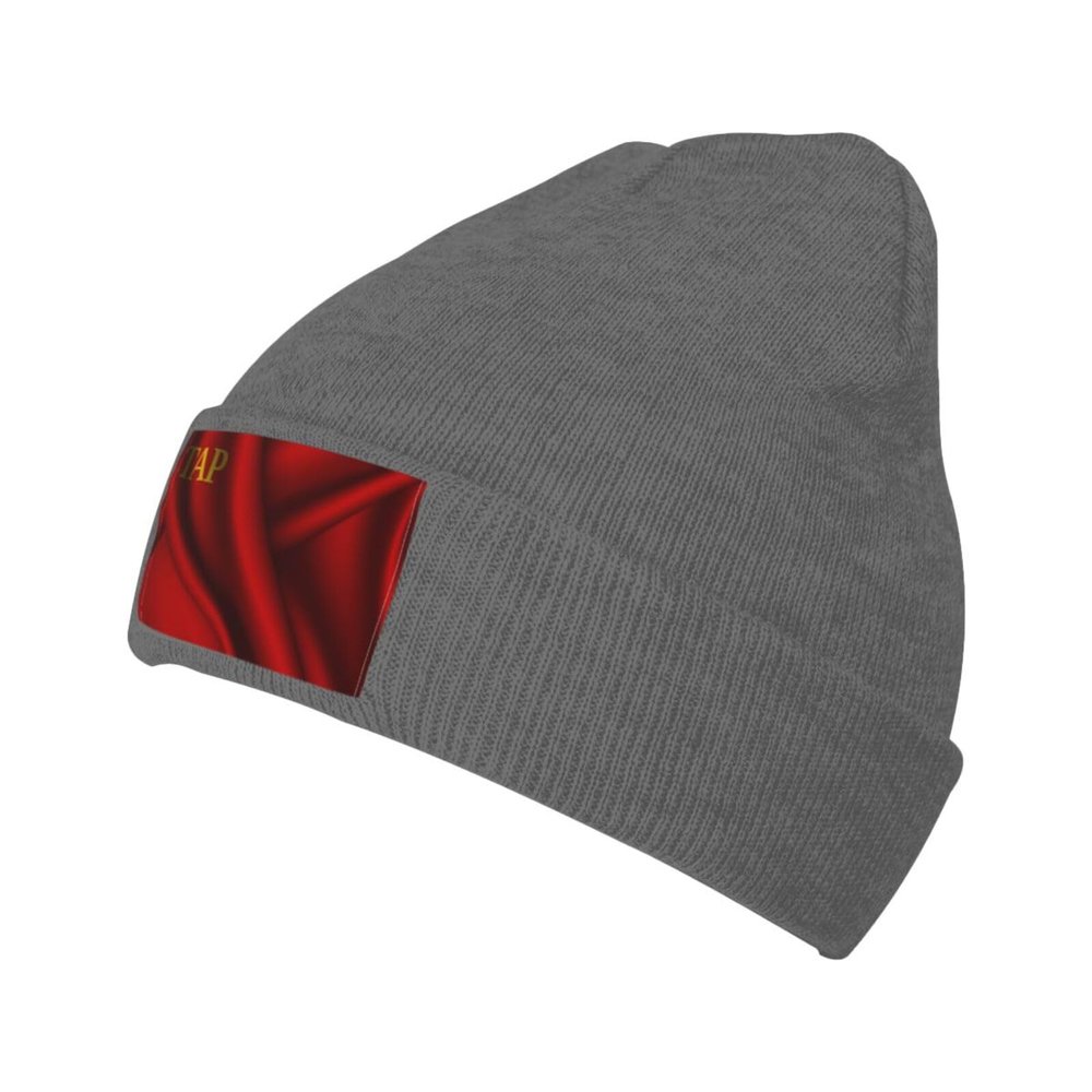 Silk Style Flag of The Tuvan People's Republic Beanie Hat Acrylic Knit Warm Winter Hats for Women Men Skull Cap Deep Heather