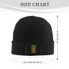 32nd Infantry Division Shoulder Patch Beanie Hat Acrylic Knit Warm Winter Hats for Women Men Skull Cap Black view 4