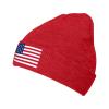 ZKLCRYTR Hopkinson Flag Beanie Hat Acrylic Knit Warm Winter Hats for Women Men Skull Cap Red view 1