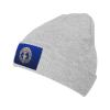 ZKLCRYTR Mesh Style Flag of The Northern Mariana Islands Beanie Hat Acrylic Knit Warm Winter Hats for Women Men Skull Cap Gray view 1