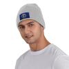 ZKLCRYTR Mesh Style Flag of The Northern Mariana Islands Beanie Hat Acrylic Knit Warm Winter Hats for Women Men Skull Cap Gray view 2