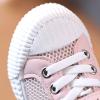 Little Boys Girls Lightweight Sports Shoes Mesh Breathable Flat Household Casual Slip On Canvas Shoes for Kids (Pink, 8 Toddler) view 2