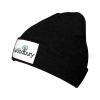 ZKLCRYTR Flag of Woodbury, Minnesota Beanie Hat Acrylic Knit Warm Winter Hats for Women Men Skull Cap Black view 1
