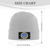Seal of St. Mary's County, Maryland Beanie Hat Acrylic Knit Warm Winter Hats for Women Men Skull Cap Gray view 4
