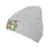 Colorful Ice Cream Seamless Pattern Beanie Hat Acrylic Knit Warm Winter Hats for Women Men Skull Cap