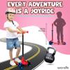 SereneLife 3 Wheel Scooter for Toddlers & Kids, Foldable Seat, LED Wheels, Adjustable Handlebar, Anti-Slip Deck, Rear Foot Brake, Lean-to-Steer, Kid Scooter Ages 18M7Y, Supports up to 110 lbs view 2