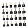 High Heel Tips Replacement Caps, 24pcs TPU Shoe Heel Repair view 1