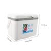 BRIGHTFUFU Portable Insulated Lunchbox Cooler Camping Cooler Box for Outdoor Insulated Food Container Handle view 2