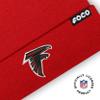 FOCO Atlanta Falcons NFL Stretch Gloves & Logo Pom Knit Cap Hat Winter Beanie - Bundle view 3