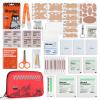 RHINO RESCUE Bundle Mini First Aid Kit Ultralight Waterproof Medical Kit for Hiking+Wound Closure Kit, 6pcs with Dresssings, Wound Closure Strips Without Suture, Stitch Zip view 3