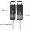 Golf Retriever Portable Shag Bag Golf Shag Bag Golf Pick Up with Detachable Aluminum Alloy Tube Pocket Shagger Storage up to 80 Balls view 3