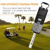 Golf Retriever Portable Shag Bag Golf Shag Bag Golf Pick Up with Detachable Aluminum Alloy Tube Pocket Shagger Storage up to 80 Balls view 4