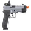Vorsk Aluminum Hi-Capa Airsoft VP26X Gas Blowback Pistol w/Red Dot Sight (Silver) view 3