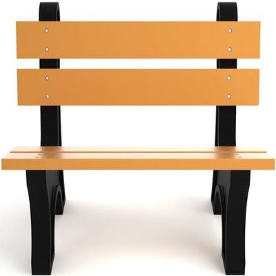 Frog Furnishings Colonial Tennis Court Bench, 8-Foot (Cedar)