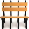 Frog Furnishings Colonial Tennis Court Bench, 8-Foot (Cedar) view 4