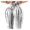 Hhhchpm Women's Seamless High Waist Fitness Yoga Pants, Bowknot Design Tight Hip Lifting Stretch Leggings (Color-5,Large) view 2